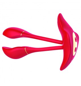 MizzZee - Inferno Twin Wearable Anal Plug (Smart APP Model - Chargeable)